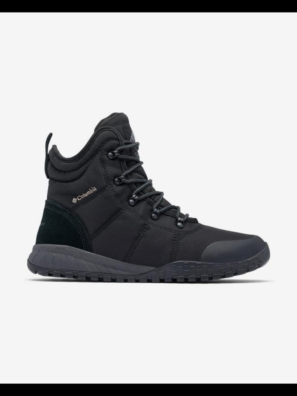 Columbia Fairbanks Cityscape Omni-Heat Black Lace-Up Waterproof Boots Men’s 11
